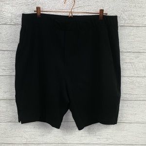 Lululemon Surge Shorts SZ XXL  Black w/drawstring